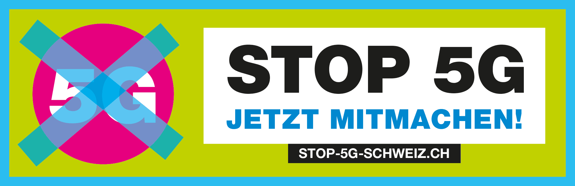Stop 5G Schweiz – Jetzt mitmachen!