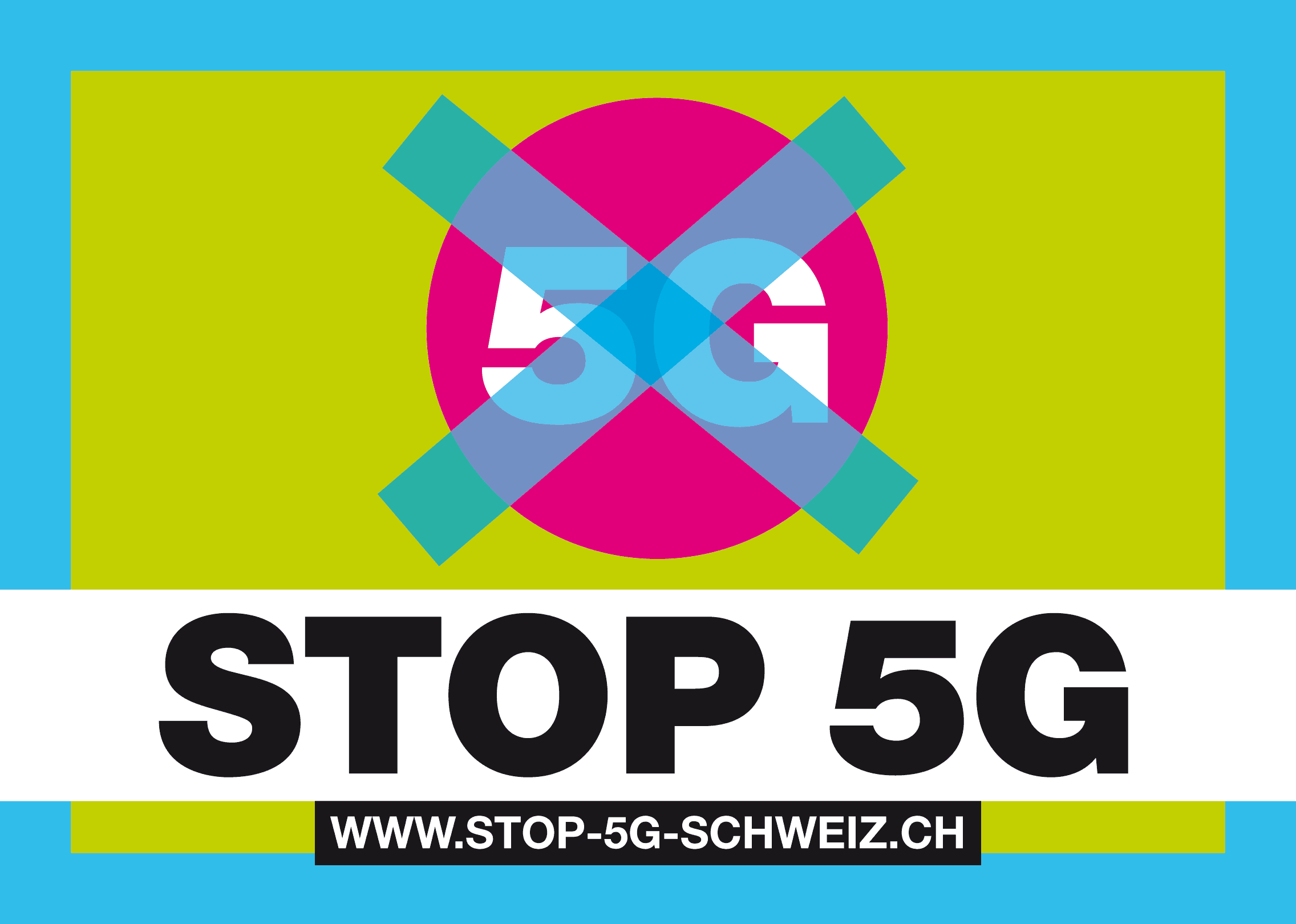 STOP 5G in der SCHWEIZ INTERNATIONAL und im WELTALL
